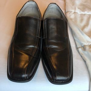 JF J. Ferrar Mens Loafers Slip, Brown